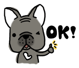 Frenchbulldog of ROSSI sticker #1967746