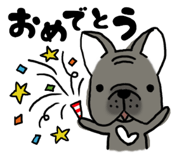 Frenchbulldog of ROSSI sticker #1967749