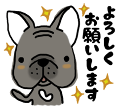 Frenchbulldog of ROSSI sticker #1967752