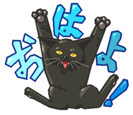 kuroneko akari sticker #1967925