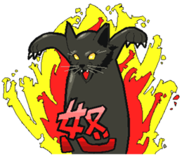 kuroneko akari sticker #1967931