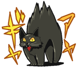 kuroneko akari sticker #1967935