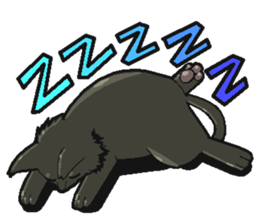 kuroneko akari sticker #1967936