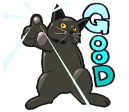 kuroneko akari sticker #1967941