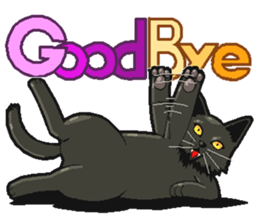 kuroneko akari sticker #1967955