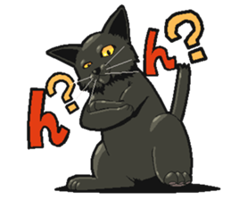 kuroneko akari sticker #1967957