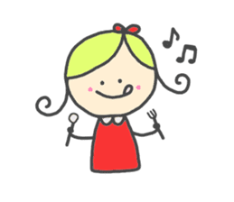 Child favorite cafe sticker #1968021