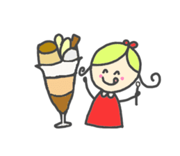 Child favorite cafe sticker #1968026