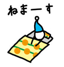 A stick person's life sticker #1968443