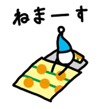 A stick person's life sticker #1968443