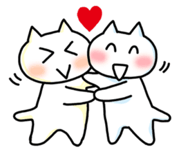 Cat X Cat sticker #1968499