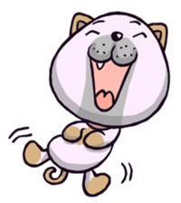 A lovely dog sticker #1968651