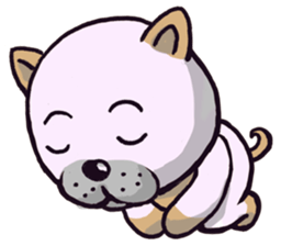 A lovely dog sticker #1968665