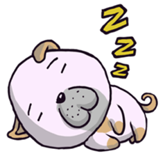 A lovely dog sticker #1968669