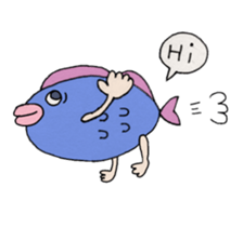 Life of Fishman sticker #1968985