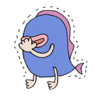 Life of Fishman sticker #1969001