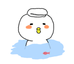 Sticker of white kappa sticker #1969013