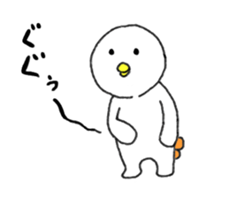Sticker of white kappa sticker #1969028