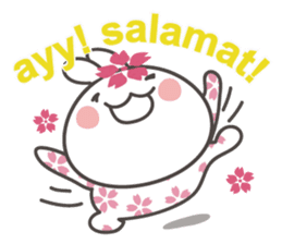 sakura the rabbit Tagalog Philippine sticker #1969046