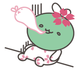 sakura the rabbit Tagalog Philippine sticker #1969053