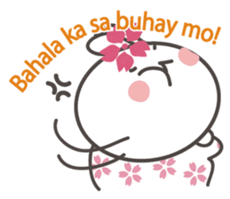 sakura the rabbit Tagalog Philippine sticker #1969055