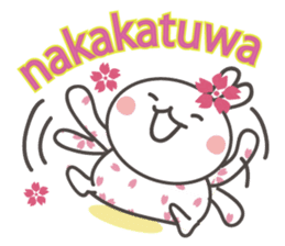 sakura the rabbit Tagalog Philippine sticker #1969058