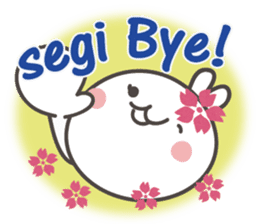 sakura the rabbit Tagalog Philippine sticker #1969061