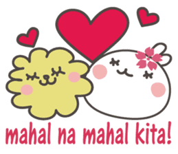 sakura the rabbit Tagalog Philippine sticker #1969074