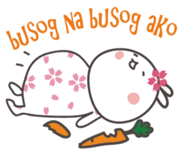sakura the rabbit Tagalog Philippine sticker #1969075