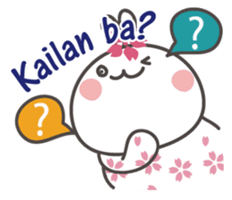 sakura the rabbit Tagalog Philippine sticker #1969084