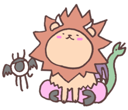 Kimeta of chimera. sticker #1970405