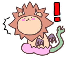 Kimeta of chimera. sticker #1970411