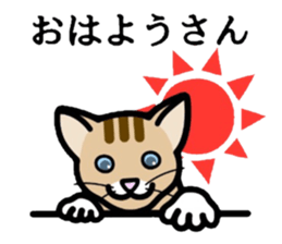 Cat of Kansai sticker #1970473