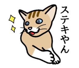 Cat of Kansai sticker #1970484