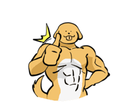 muscle cats sticker #1970538