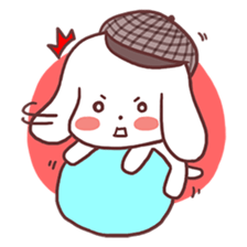 Toro-San A Detective Dog (English) sticker #1970685