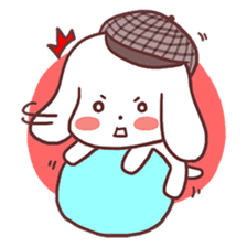 Toro-San A Detective Dog (English) sticker #1970685