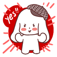 Toro-San A Detective Dog (English) sticker #1970687