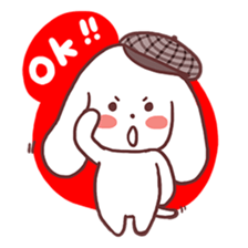 Toro-San A Detective Dog (English) sticker #1970691