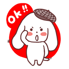 Toro-San A Detective Dog (English) sticker #1970691