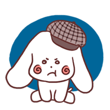 Toro-San A Detective Dog (English) sticker #1970692