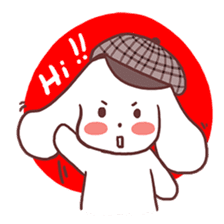 Toro-San A Detective Dog (English) sticker #1970694