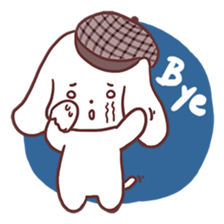 Toro-San A Detective Dog (English) sticker #1970698