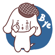 Toro-San A Detective Dog (English) sticker #1970698