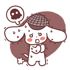 Toro-San A Detective Dog (English) sticker #1970699