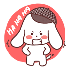 Toro-San A Detective Dog (English) sticker #1970703