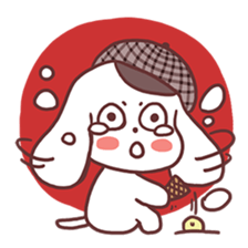 Toro-San A Detective Dog (English) sticker #1970704