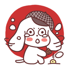 Toro-San A Detective Dog (English) sticker #1970704