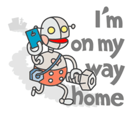 I'm on my way home sticker #1970836