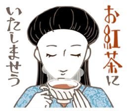 Raven Hair Kimono Girls sticker #1971476
